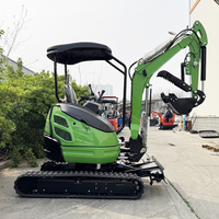 Mini-excavatrice agricole sur chenilles avec moteur Kubota CE EPA, 1,5 tonne, 1,8 tonne, 2,0 tonne, livraison gratuite