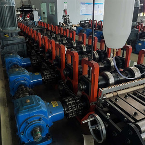 Nóng bán tùy chỉnh song song trượt cách đóng cửa đường sắt truy cập đường sắt thang cuốn Nâng Bộ phận tự động cuộn tạo thành máy - Product Image 5