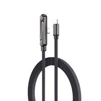 Câble de charge rapide et de transfert de données Type-C 3A 240W avec conducteur en cuivre pur pour téléphones portables, tablettes, voitures et ordinateurs