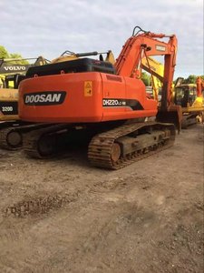 Doosan 220-9/220-9E/220LC-9E Excavadora sobre orugas de segunda mano 1.2m3 Capacidad del cucharón en stock para la venta - Product Image 5