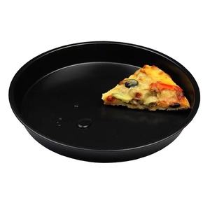 Tùy Chỉnh Kích Thước Thực Phẩm Cấp Carbon Thép Vòng Perforable Bánh <span class=keywords><strong>Pizza</strong></span> <span class=keywords><strong>Pan</strong></span> Lò Nướng Không Dính Bánh Mì Bánh <span class=keywords><strong>Pizza</strong></span> <span class=keywords><strong>Pan</strong></span> Khay Nướng - Product Image 4