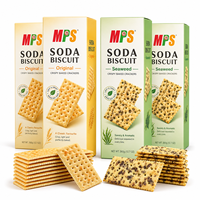Galletas Halal Sin Azúcar, Bajas en Grasa, Crujientes, Tipo Soda Cracker, Suministro Directo de Fábrica, Venta al Por Mayor