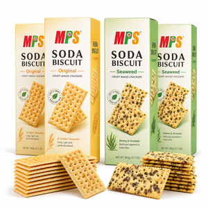 Galletas Halal Sin Azúcar, Bajas en Grasa, Crujientes, Tipo Soda Cracker, Suministro Directo de Fábrica, Venta al Por Mayor - Product Image 1