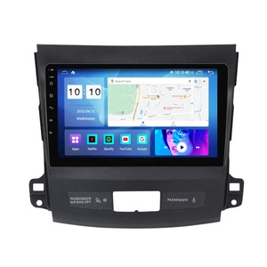 MEKEDE MS Android 12 8core 8 128G lecteur vidéo de voiture pour Mitsubishi <span class=keywords><strong>Outlander</strong></span> 2005-2011 ventilateur colling système de navigation GPS - Product Image 1