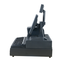 Machine enregistreuse tout-en-un Imprimante de billets intégrée/Tiroir-caisse/Clavier avec lecteur de cartes Pos Machine