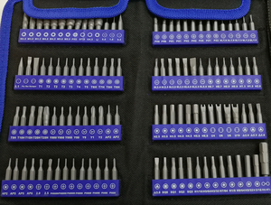 YAXUN YX6018 126 Trong 1 Tuốc Nơ Vít Chính Xác Bộ Công Cụ Đa Dụng Túi Tuốc Nơ Vít Bit Bộ Cho Điện Thoại Máy Tính Xách Tay Công Cụ Sửa Chữa Điện Tử - Product Image 2