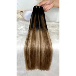 Factory Direct Sales Ready To Ship Tape In Human Hair Extensions Wholesaler Pu Skin Weft Tape Ins Extensions