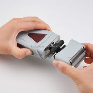 Afeitadoras faciales eléctricas recargables de fabricante, afeitadora de hoja doble para hombres, lámina de anillo doble, afeitado impermeable USB para <span class=keywords><strong>Andis</strong></span> - Product Image 2