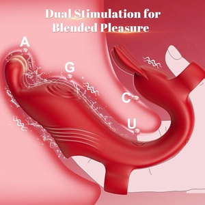 Vibrador de Dedos para Parejas - Estimulador de Clítoris, Punto G y <span class=keywords><strong>Anal</strong></span> - 10 Modos - Silencioso, Resistente al Agua IPX7 - Recargable, de Silicona - Product Image 3