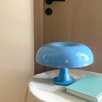 Lampe de table champignon rechargeable Nordic Cream, LED sans fil, à intensité variable, fonctionnant sur batterie, commande tactile, pour la décoration de la chambre à coucher et du salon