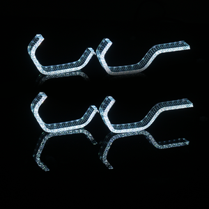 Cristallo LED ANGEL EYES bianco/bianco giallo luce angelo LED per BMW - Product Image 5
