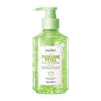 Gel Douche Parfumé Soin de la Peau, Mousse de Douche aux Fleurs de Rose, Jasmin, Osmanthus, Fleur de Cerisier, Lavant Corporel Parfumé aux Pétales