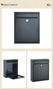 Công suất nhỏ mạ kẽm tấm kim loại Treo Tường Hộp thư cho các chữ cái và thư - Product Image 5