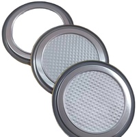 Ruban et couleur jaune aluminium à grande vitesse facile à ouvrir décoller les extrémités EOE couvercle pour la ligne de production de boîtes de conserve alimentaires pour sauce tomate au thon