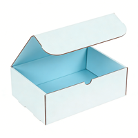 Boîtes d'expédition rigides en carton ondulé recyclé rose avec logo personnalisé en relief et fermeture magnétique pour emballages cadeaux