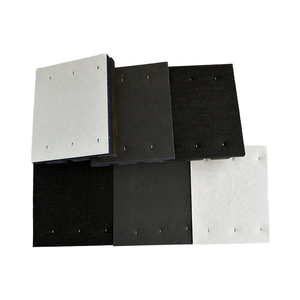 人気米国モダンインテリアデザインデコポリエステル + MDF壁パネル防音防音パネル21mm厚耐火 - Product Image 4