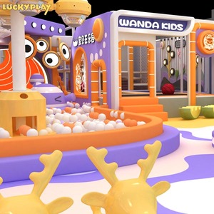 LUCKYPLAY - Toboganes de Espuma y PVC para Interiores, para Espacios Comerciales, Tamaño Personalizado, Alta Capacidad - Product Image 1