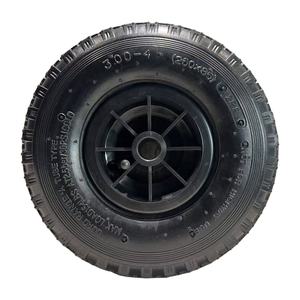 <span class=keywords><strong>Rueda</strong></span> de plástico de goma neumática de 10 pulgadas <span class=keywords><strong>Carretilla</strong></span> 3,00-<span class=keywords><strong>4</strong></span>/ 260x85 neumáticos de carro pedal Go Kart ruedas - Product Image 1