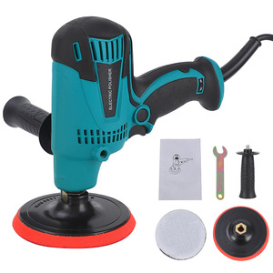 Polisseuse électrique professionnelle 500W à vitesse variable, avec disque de 5 pouces, outil de polissage automobile, support de tuyau et finition orbitale aléatoire - Product Image 1