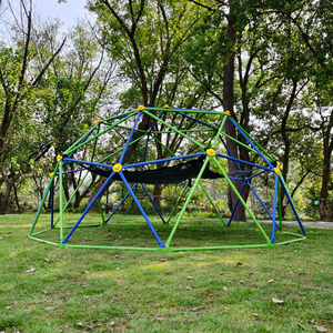 Zoshine Struttura per Arrampicata a Cupola Geometrica 10FT, Centro Giochi per Bambini e Neonati, Attrezzatura per Palestra nella Giungla, Uso Interno/Esterno - Product Image 3