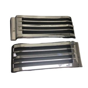 Kit de Accesorios para Auto YBJ, Molduras Protectoras Cromadas ABS y Red Antimosquitos para <span class=keywords><strong>Land</strong></span> <span class=keywords><strong>Cruiser</strong></span> Serie 79, Pickup LC79 FJ79 SUV - Product Image 5
