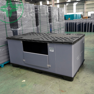 Chất lượng cao bao bì ngành công nghiệp Stackable tiết kiệm không gian hậu cần doanh thu crating trường hợp Pallet tay áo hộp - Product Image 2