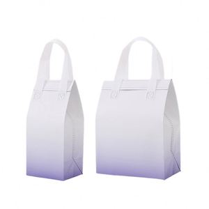 Sacs d'isolation thermique en tissu non tissé personnalisés pour le thé au lait Sac de refroidissement pour restaurant Emballage à emporter durable - Product Image 5