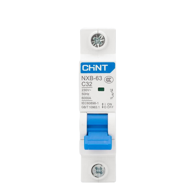 High-Quality NXB 1P 1-63A Circuit Breaker for Short Circuit Protection