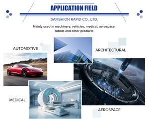 Parti in alluminio anodizzato per centri di lavorazione dei metalli personalizzati prodotti in acciaio inossidabile filo di lavorazione CNC in plastica EDM - Product Image 5