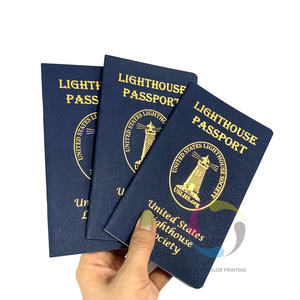 Impression de logo personnalisé, logo UV spot, couverture de passeport en papier de sécurité, livret de passeport, livrets couleur personnalisés - Product Image 2
