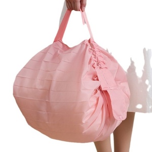 Bolsa de Compras de Nailon Resistente, Ecológica y Personalizada, Lavable, Reutilizable y Plegable, con Diseño de Letras - Product Image 4