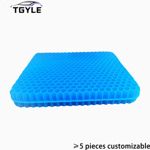 Cuscino <span class=keywords><strong>in</strong></span> Gel Rinfrescante <span class=keywords><strong>in</strong></span> Silicone a Doppia Faccia, Ortopedico, Antiscivolo, Impermeabile, per Sedile Auto, Ideale per Lunghe Sedute - Product Image 1