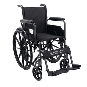 Top Vente Espagnol Premium Qualité 40Cm Largeur Du Siège En Aluminium Noir Pliable Fauteuil Roulant pour L'exportation - Product Image 1