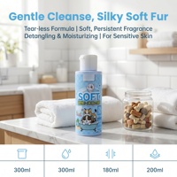 Gel Douche et Bain pour Animaux de Compagnie (Chiens et Chats) avec Protection de la Fourrure pour Chiots Golden Retriever et Soins des Poils