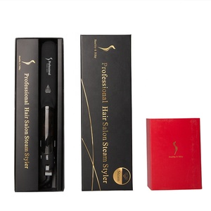 Produttore personalizzato OEM piccolo ordine Logo privato Steam <span class=keywords><strong>Style</strong></span> 235C/450F <span class=keywords><strong>piastra</strong></span> per capelli a vapore <span class=keywords><strong>piastra</strong></span> per capelli - Product Image 2