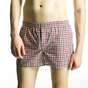 Calzoncillos bóxer holgados <span class=keywords><strong>de</strong></span> tela para hombre, ropa interior moderna <span class=keywords><strong>de</strong></span> verano, ropa <span class=keywords><strong>de</strong></span> dormir <span class=keywords><strong>de</strong></span> algodón puro para jóvenes, pantalones cortos transpirables <span class=keywords><strong>de</strong></span> talla grande - Product Image 5