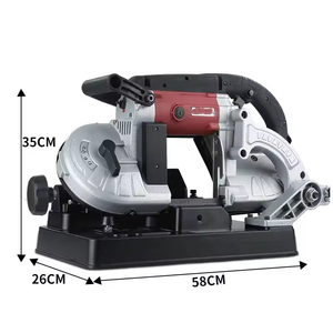 Industrial Mini Household Hand Portable Cut Horizontal Wood Big Wire Cable Round Rod Metal Band Saw Cutting Machine - Product Image 4
