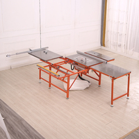 2024 bon prix multifonction petite Double lame automatique précision Table coulissante scie contreplaqué découpeuse pour le travail du bois