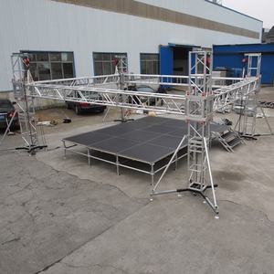 Plate-forme de scène portable 4 * 4ft, 4 * 8ft Scène de concert avec tambour - Product Image 5