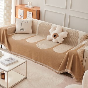 Housse de canapé moderne en chenille, toutes saisons, universelle, pour salon, décorative – Offre Spéciale - Product Image 2