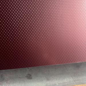 Tôle d'acier laminée à chaud à motif 3D avec revêtement laminé en film <span class=keywords><strong>PVC</strong></span>, norme JIS, services de soudage et de pliage - Product Image 5