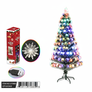 For UL <b>LED</b> 180cm Christmas <b>Tree</b> High Quality Artificial Snowflake Accessory 6PCS/CS Metal Stand for Home Decor Customizable Size - Product Image 2