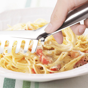 <span class=keywords><strong>Pince</strong></span> <span class=keywords><strong>à</strong></span> pâtes et <span class=keywords><strong>à</strong></span> pain en acier inoxydable écologique et portable – Accessoires de cuisine durables pour la maison - Product Image 3