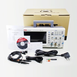 Oscilloscope numérique à mémoire Uni-T, bande passante 100 MHz, 2 canaux, écran couleur, oscilloscope de bureau - Product Image 1