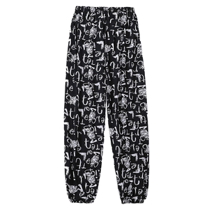 Pantalones Cargo Formales para Hombre, Corte Recto, Estilo Vintage, Ligeros, para Primavera/Verano, Color Negro/Blanco, Holgados, para Camping, con Frente Plano, Anti-Mosquitos - Product Image 1