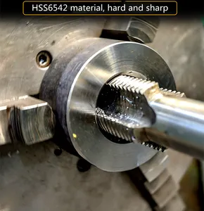 HSS Inch größe Taps, Used For Hand Working oder Machine Tapping, Can Process Steel und Stainless Steel,1-3/8UN