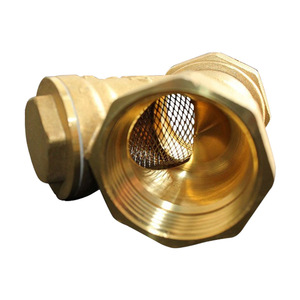Filtre à eau en laiton Yuhuan type Y 4 6 1 pouce DN1520, préfiltre pour robinet d'eau avec écran en maille pour compteur d'eau - Product Image 1