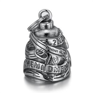 Clochettes <span class=keywords><strong>de</strong></span> moto personnalisées pour motards, pendentif cloche 'Live to Ride', cadeaux <span class=keywords><strong>porte</strong></span>-bonheur pour motards - Product Image 2