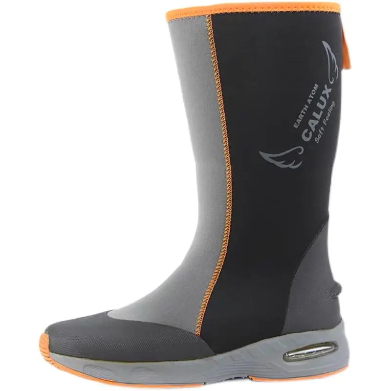 Inoe-bottes de pluie en néoprène EVA, chaussures imperméables, isolées, en caoutchouc, pour adultes, avec gommage, résistantes à l'eau, fabrication OEM,