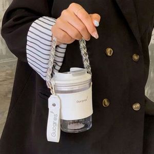 Tasse créative tendance unisexe en forme de cœur avec paille, style japonais 2023, 420 ml, double paroi isolée, écologique, mignonne et pratique - Product Image 4